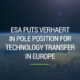 Minister Sleurs witnesses contract award by ESA to Verhaert